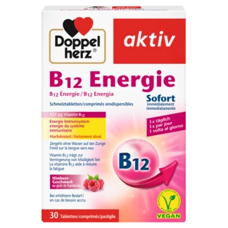 Doppelherz aktiv B12 Energia Immediatamente Vista frontale