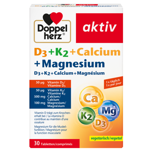 D3 + K2 + Calcium + Magnesium