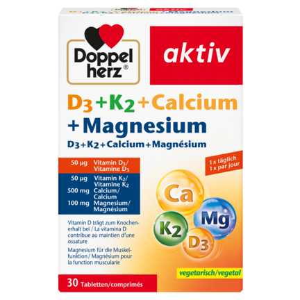 D3 + K2 + Calcium + Magnesium