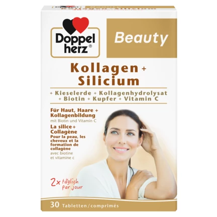 Doppelherz Beauty Collagene + Silicio Vista frontale