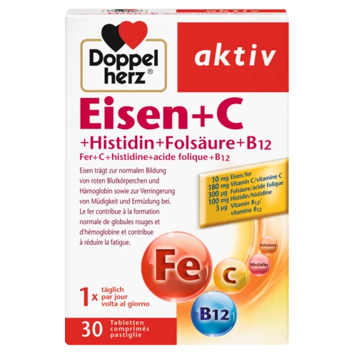 Doppelherz aktiv Ferro + C Vista frontale