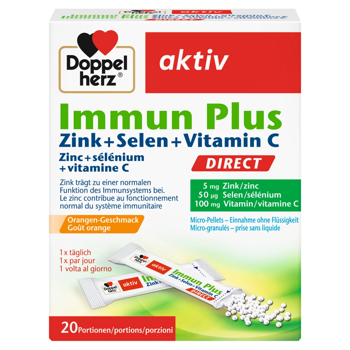 Doppelherz aktiv Immun Plus DIRECT Vista frontale